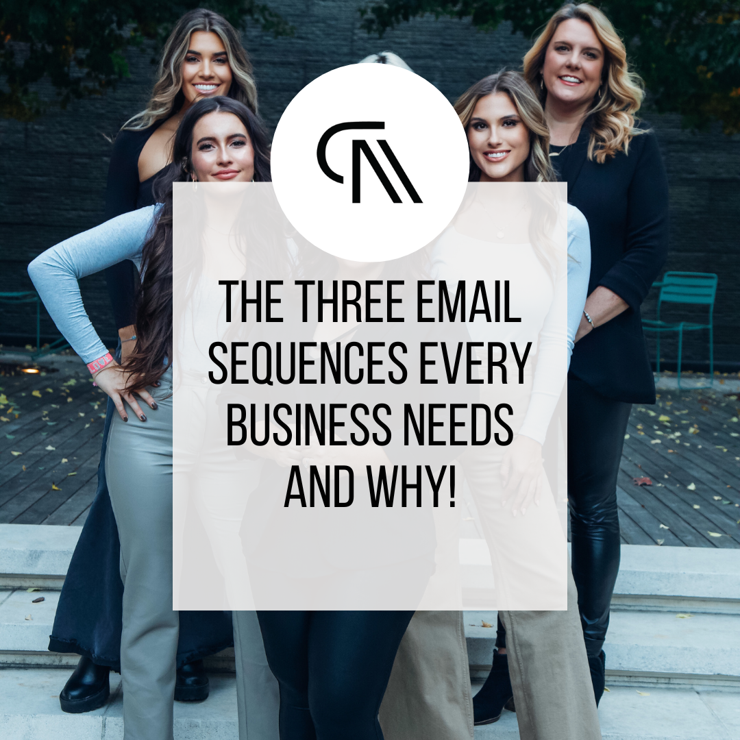 The Three Email Sequences Every Business Needs and WHY!